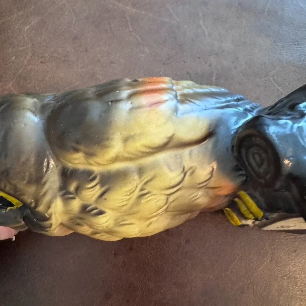 Vintage Dee Bee Co – Hand Painted Owl‎ Bank – Japan